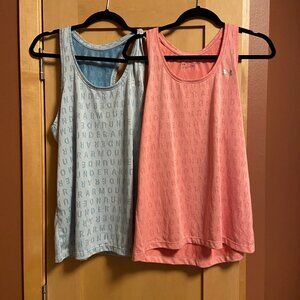 Set of 2 Under Armour Women's Tank Tops: Size Large
